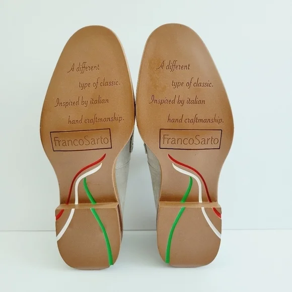 NEW FRANCO SARTO Gray Loafer - Picture 6 of 7